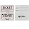 Moolah "Keep This Coupon" Double Raffle Ticket Roll, White, 2000 Count 729302 - alternate 3
